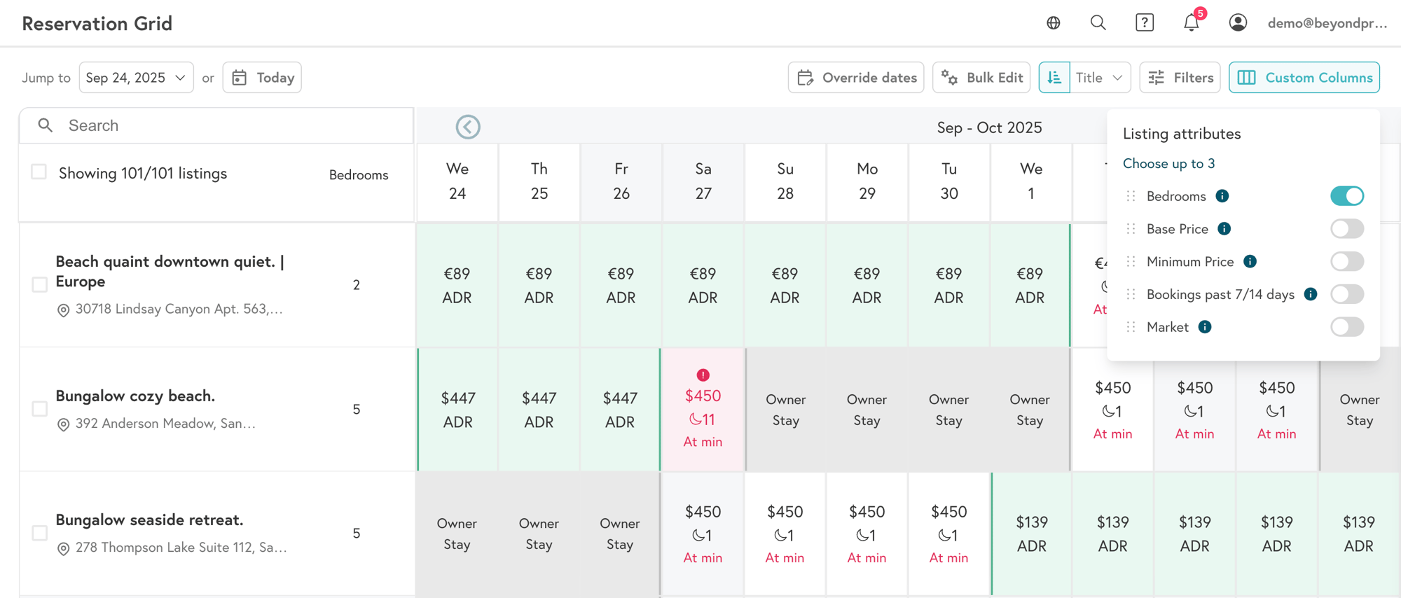 Grid View Custom Columns