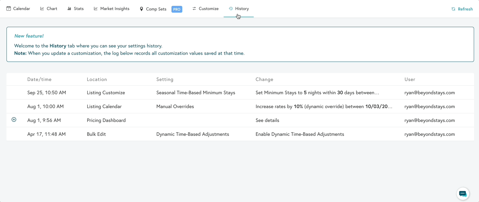 History Tab GIF